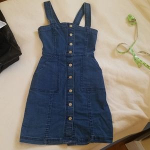 Hourglass Denim Jean Dress